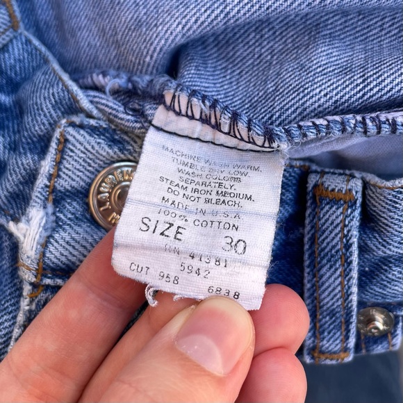 Ralph Lauren | Vintage 90s Polo Straight Tapered Mid-Rise Jeans - Picture 6 of 12